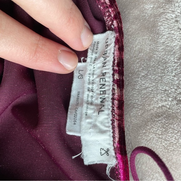 Velvet Butterfly Cowl Neck Tank - Picture 4 of 4